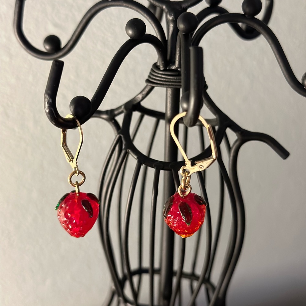 Strawberry Earrings